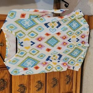 Indigo soul womens flowy top